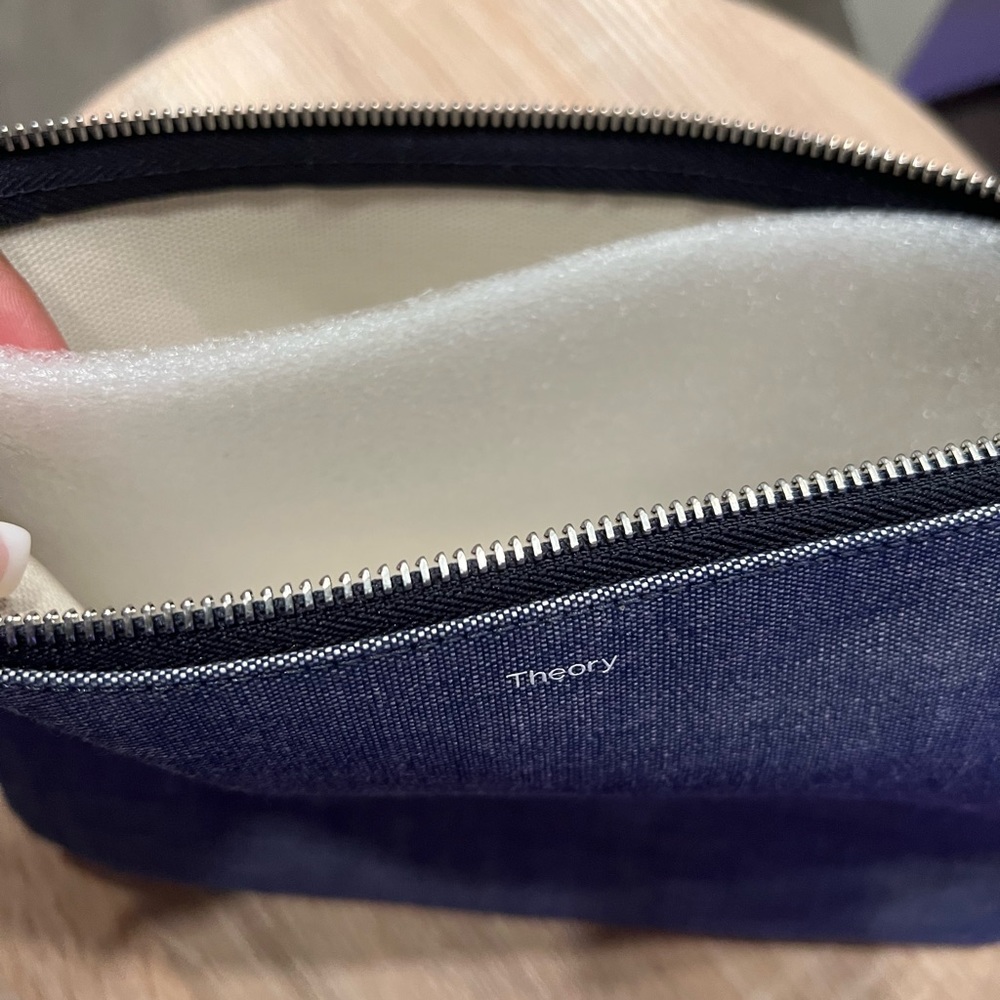 Denim Theory Clutch! Can also be used as cosmetic bag!!